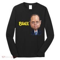 Funny Bull Schiff Meme Adam Schiff Long Sleeve Shirt thumb 0
