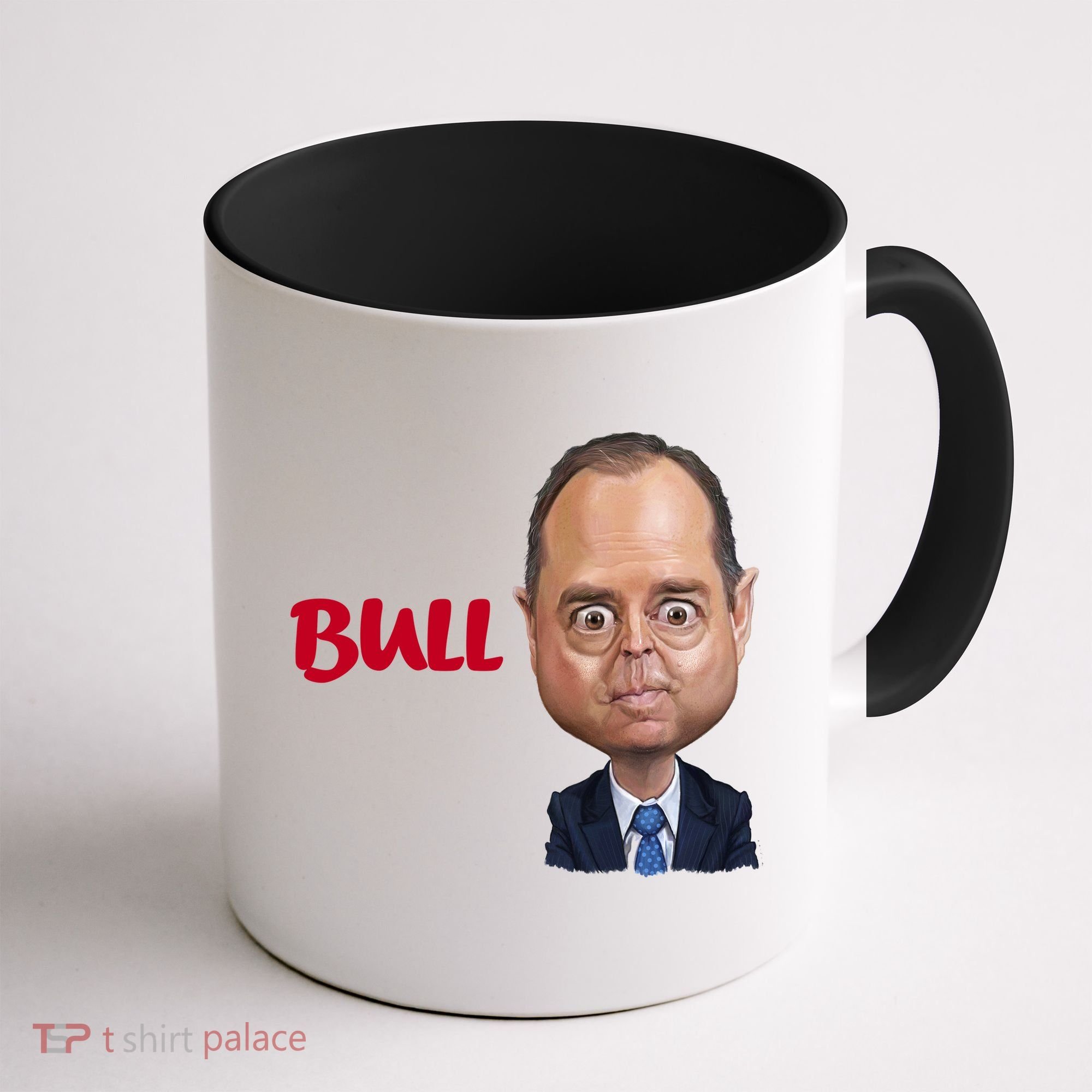 Funny Bull Schiff Meme Adam Schiff Coffee Mug