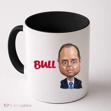 Funny Bull Schiff Meme Adam Schiff Coffee Mug