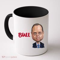 Funny Bull Schiff Meme Adam Schiff Coffee Mug thumb 0