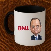 Funny Bull Schiff Meme Adam Schiff Coffee Mug thumb 2