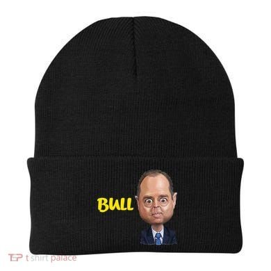 Funny Bull Schiff Meme Adam Schiff Beanie