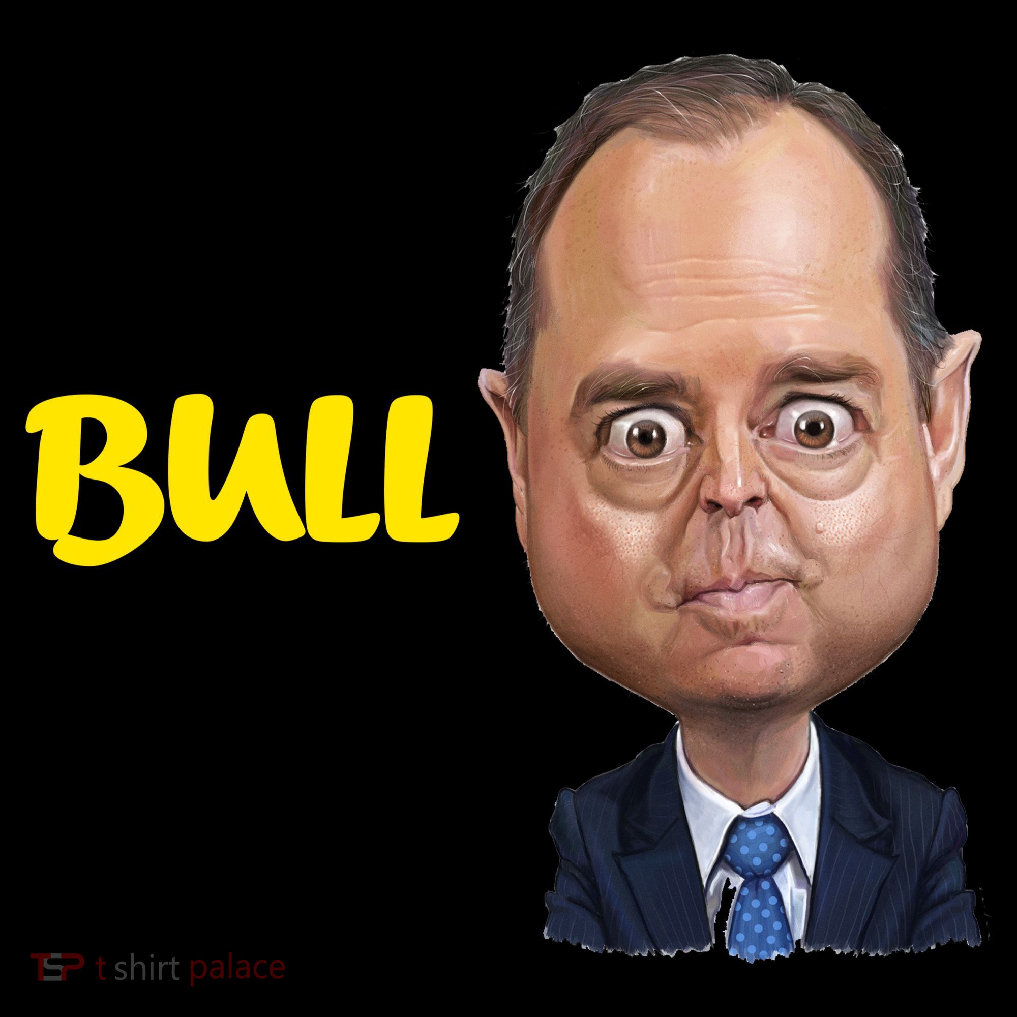 Funny Bull Schiff Meme Adam Schiff Coaster