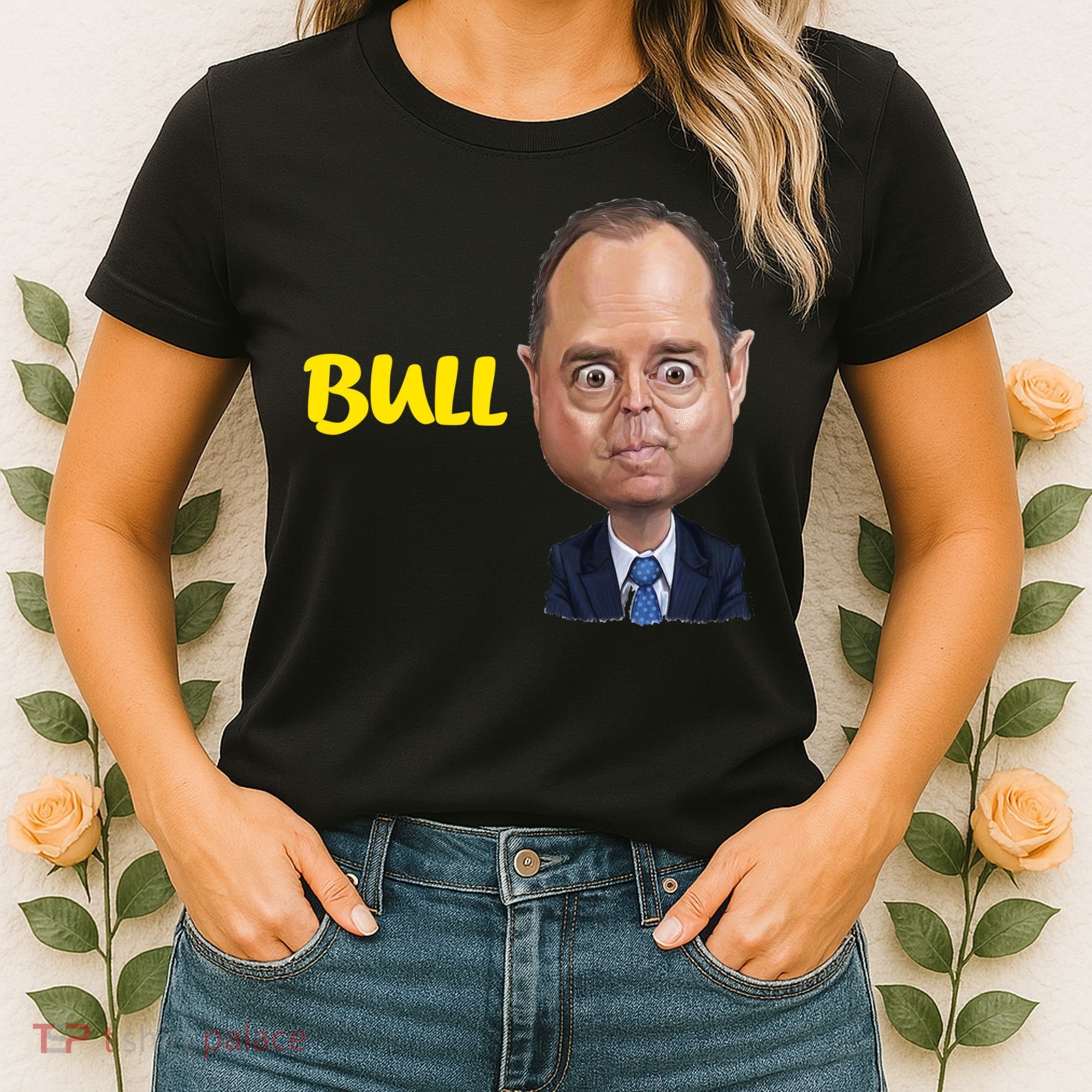 Funny Bull Schiff Meme Adam Schiff Women's T-Shirt