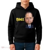 Funny Bull Schiff Meme Adam Schiff Kids Hoodie thumb 4