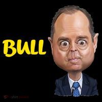 Funny Bull Schiff Meme Adam Schiff Kids Long Sleeve Shirt thumb 2
