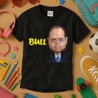 Funny Bull Schiff Meme Adam Schiff Kids T-Shirt thumb 3