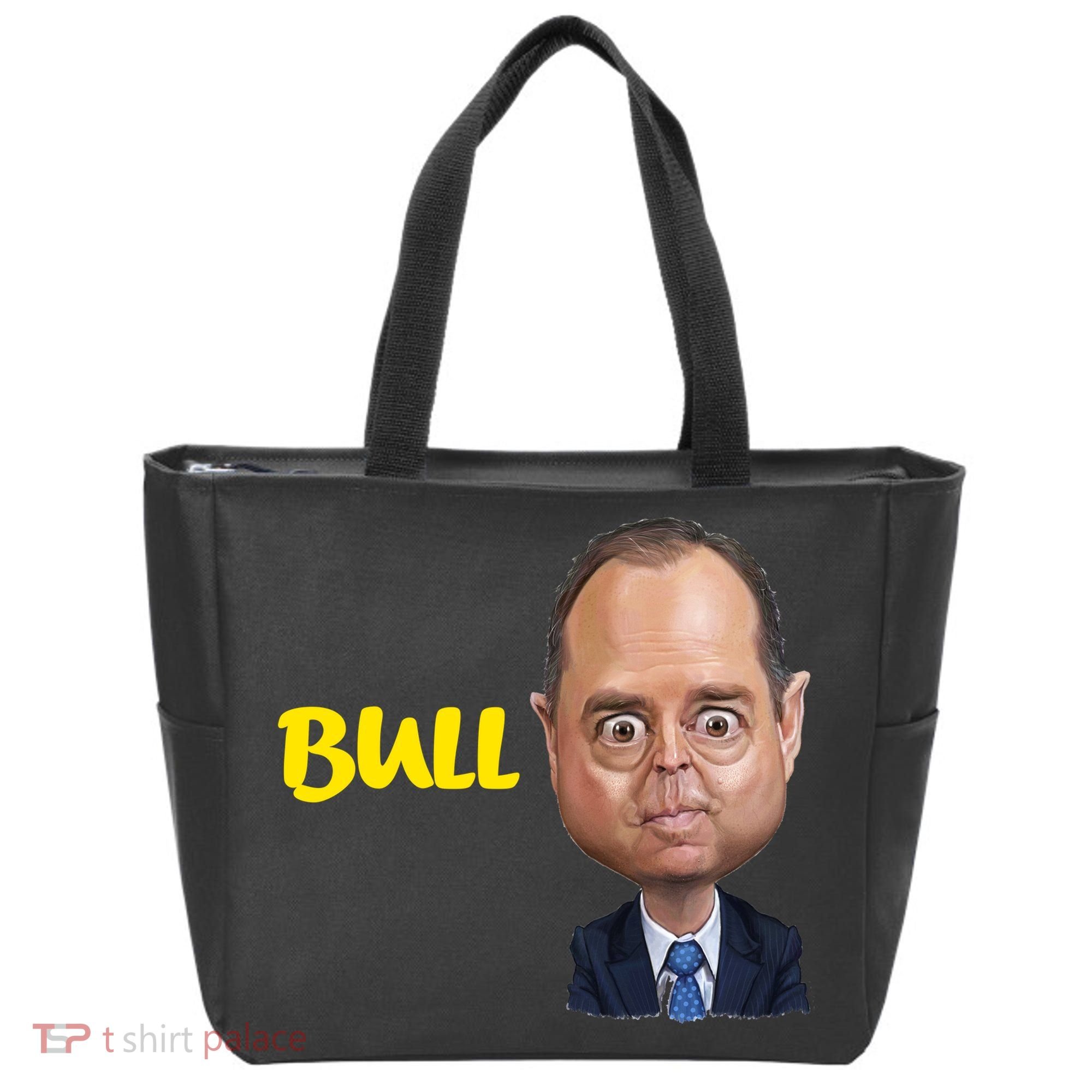 Funny Bull Schiff Meme Adam Schiff Tote Bag