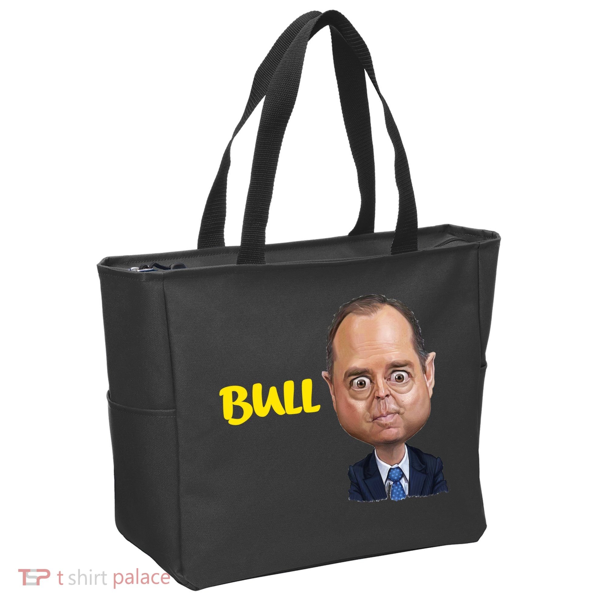 Funny Bull Schiff Meme Adam Schiff Tote Bag