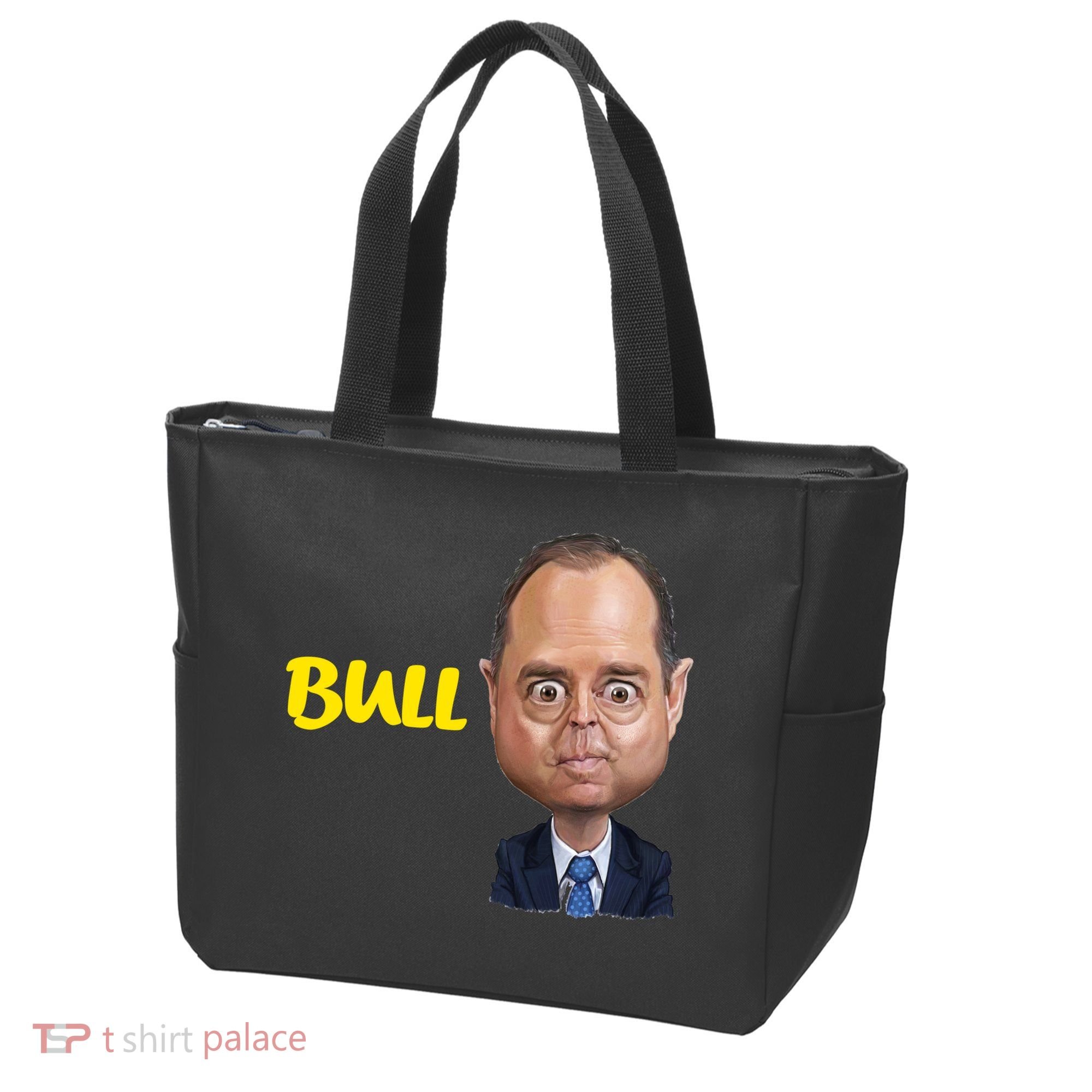 Funny Bull Schiff Meme Adam Schiff Tote Bag