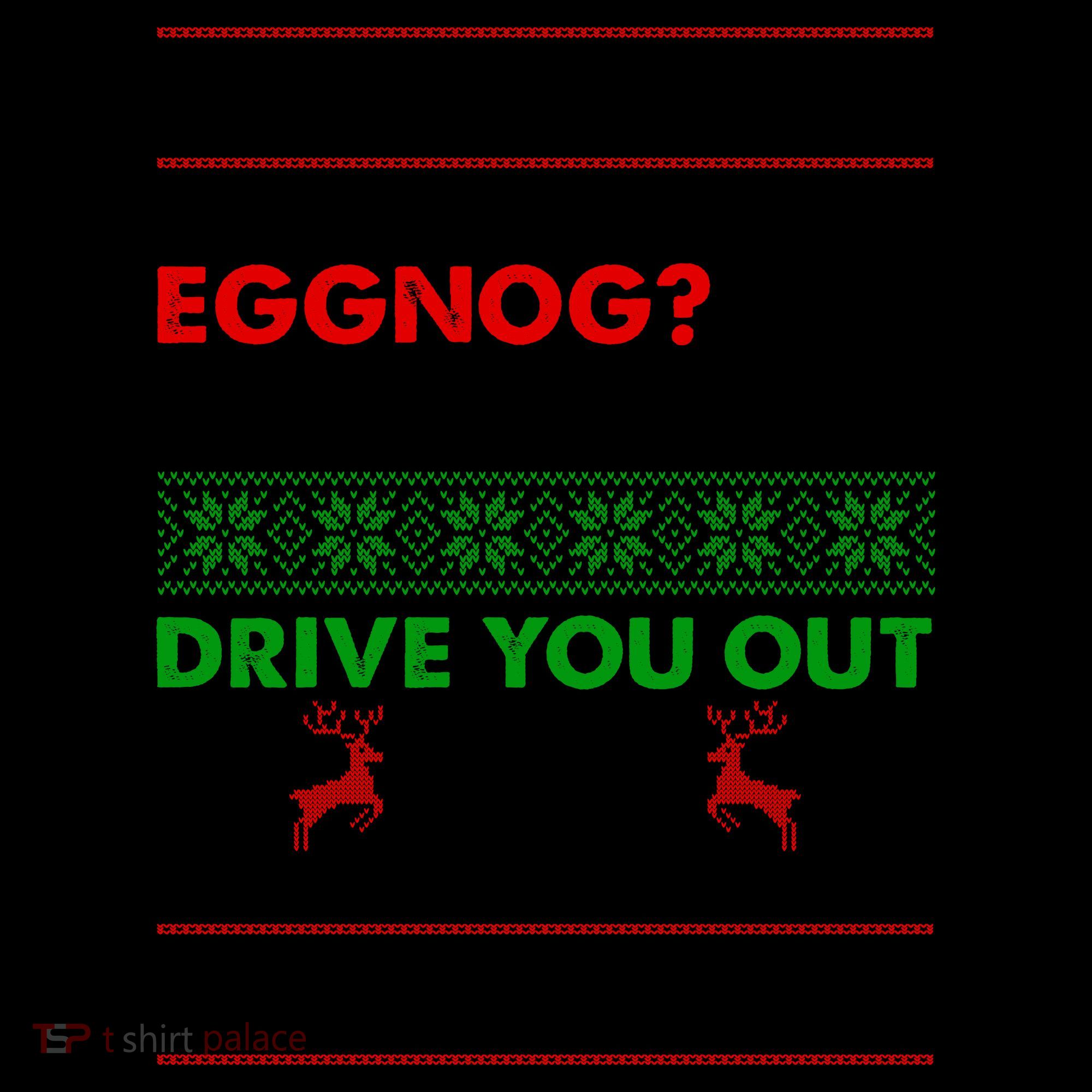 Funny Can I Refill Your Eggnog? Ugly Christmas Sweater Coffee Mug