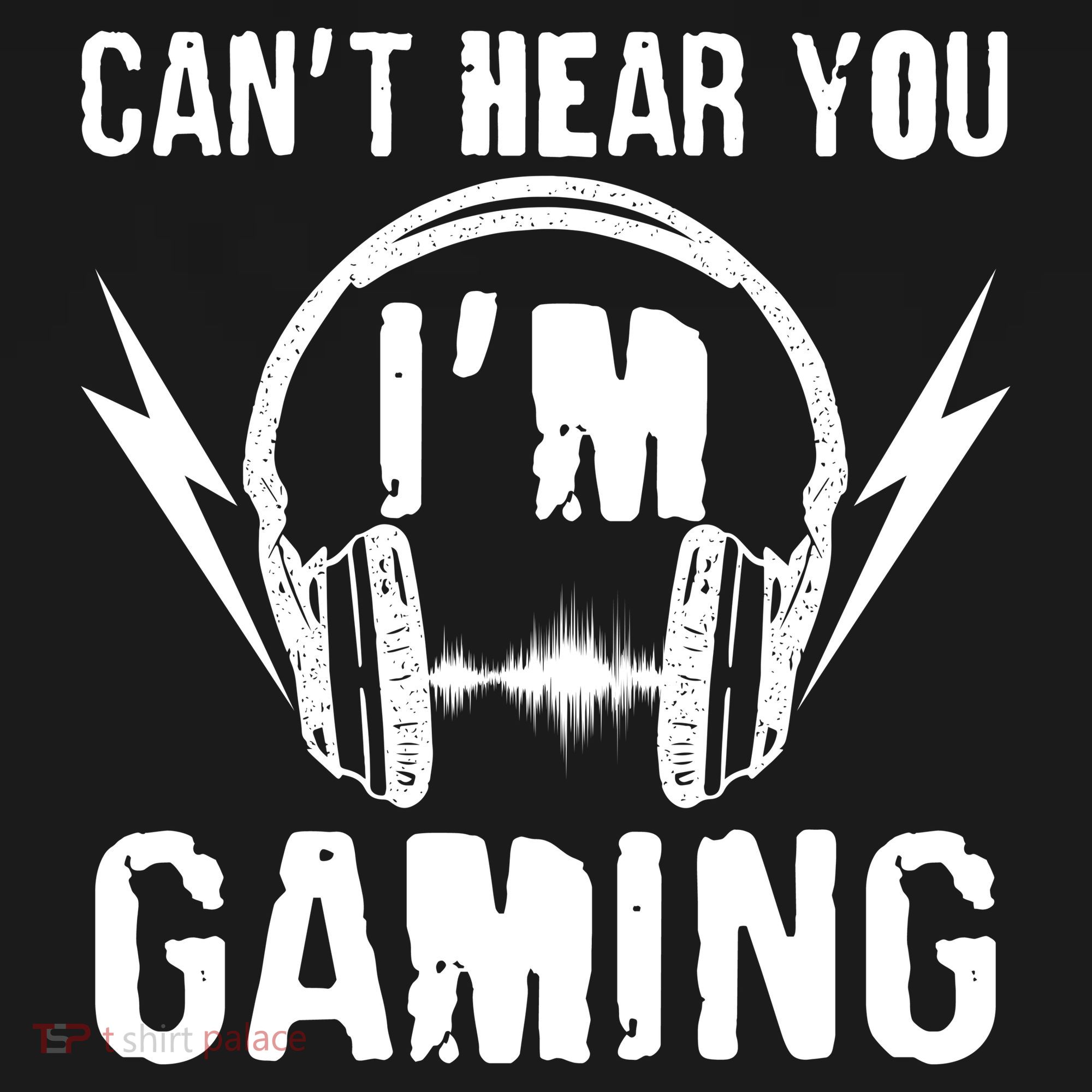 Funny Can't Hear You I'm Gaming USA-Made Doggie Bandana