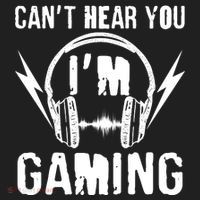 Funny Can't Hear You I'm Gaming Beanie thumb 2