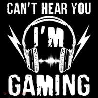 Funny Can't Hear You I'm Gaming Women's Hoodie thumb 2