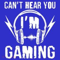 Funny Can't Hear You I'm Gaming Baby Bodysuit thumb 2