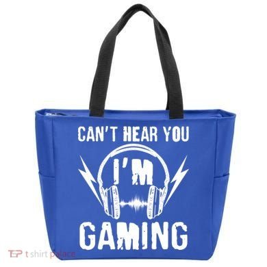 Funny Can't Hear You I'm Gaming Tote Bag