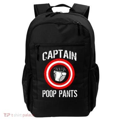 Funny Captain Poop Pants Backpack