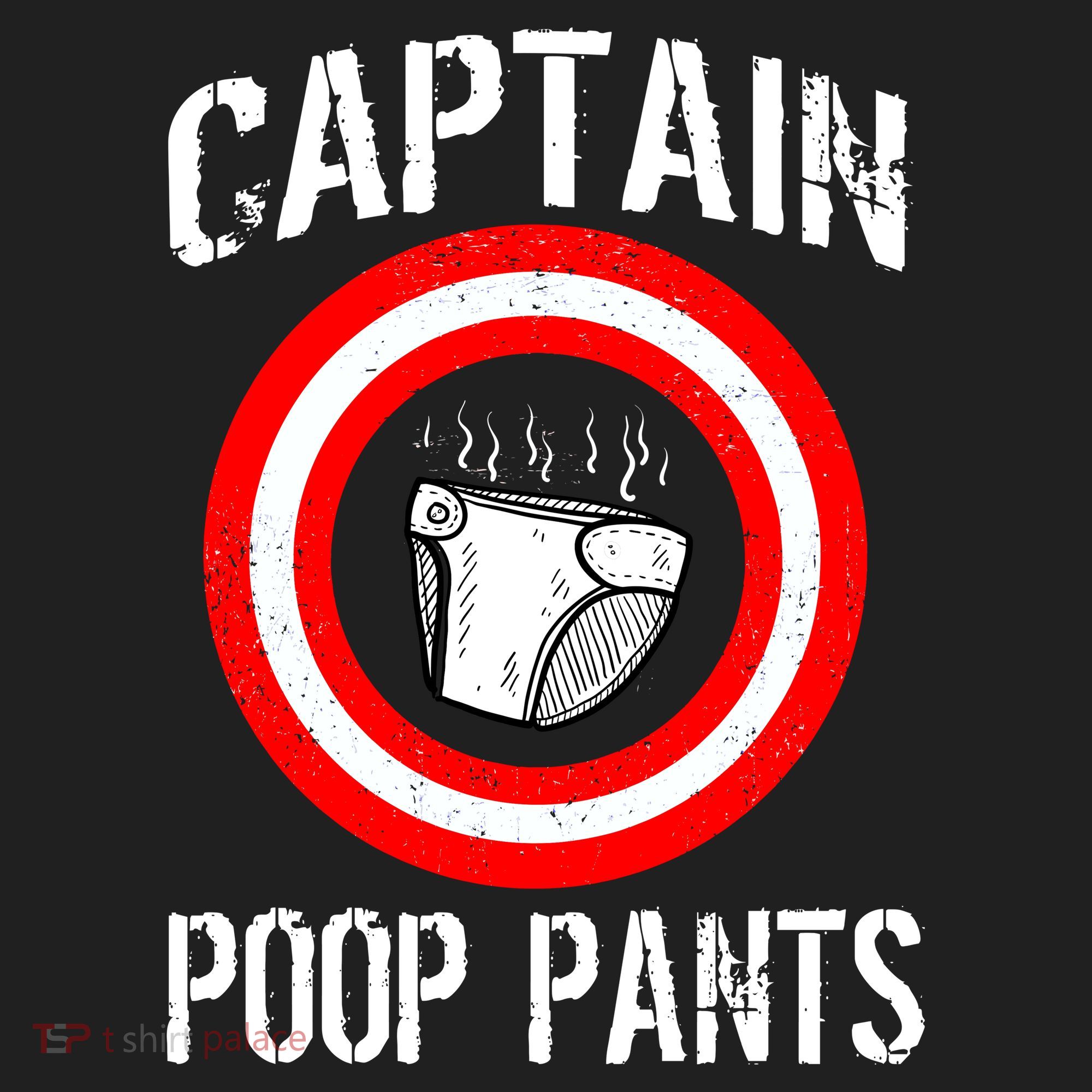 Funny Captain Poop Pants Tumbler