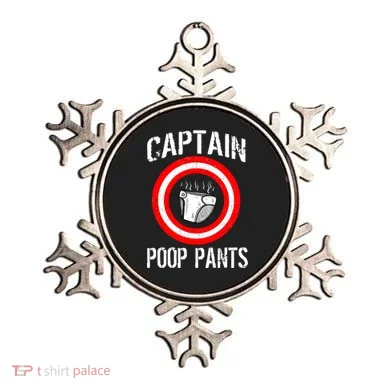 Funny Captain Poop Pants Ornament