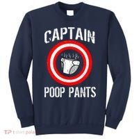 Funny Captain Poop Pants Sweatshirt thumb 0