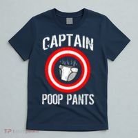 Funny Captain Poop Pants T-Shirt thumb 5