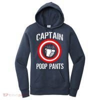 Funny Captain Poop Pants Women's Hoodie thumb 0