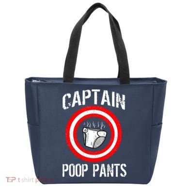 Funny Captain Poop Pants Tote Bag