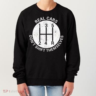 Funny Car Stick Shift Women's Sweatshirt