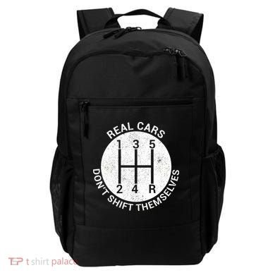 Funny Car Stick Shift Backpack