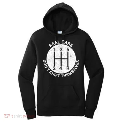 Funny Car Stick Shift Women's Hoodie