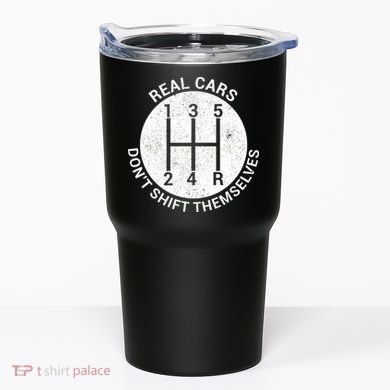 Funny Car Stick Shift Tumbler