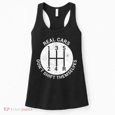 Funny Car Stick Shift Women's Tank Top