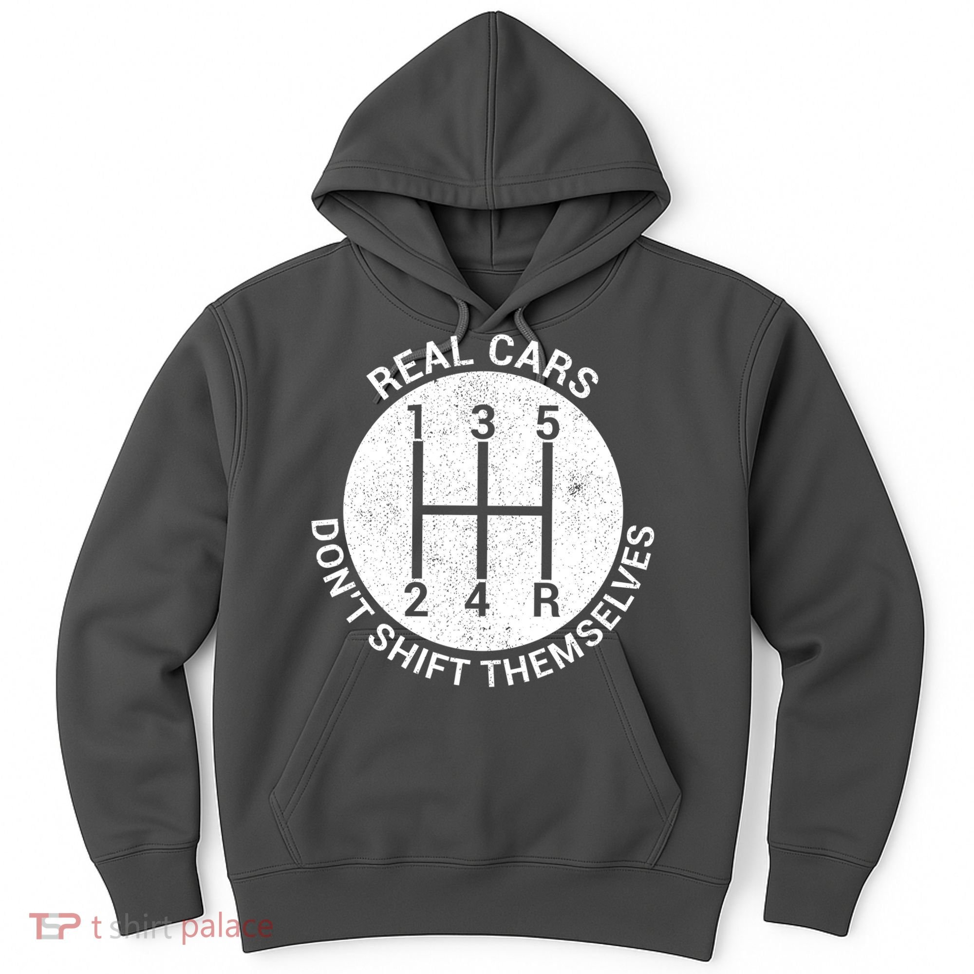Funny Car Stick Shift Hoodie