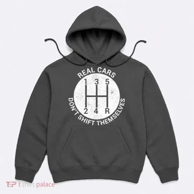 Funny Car Stick Shift Hoodie