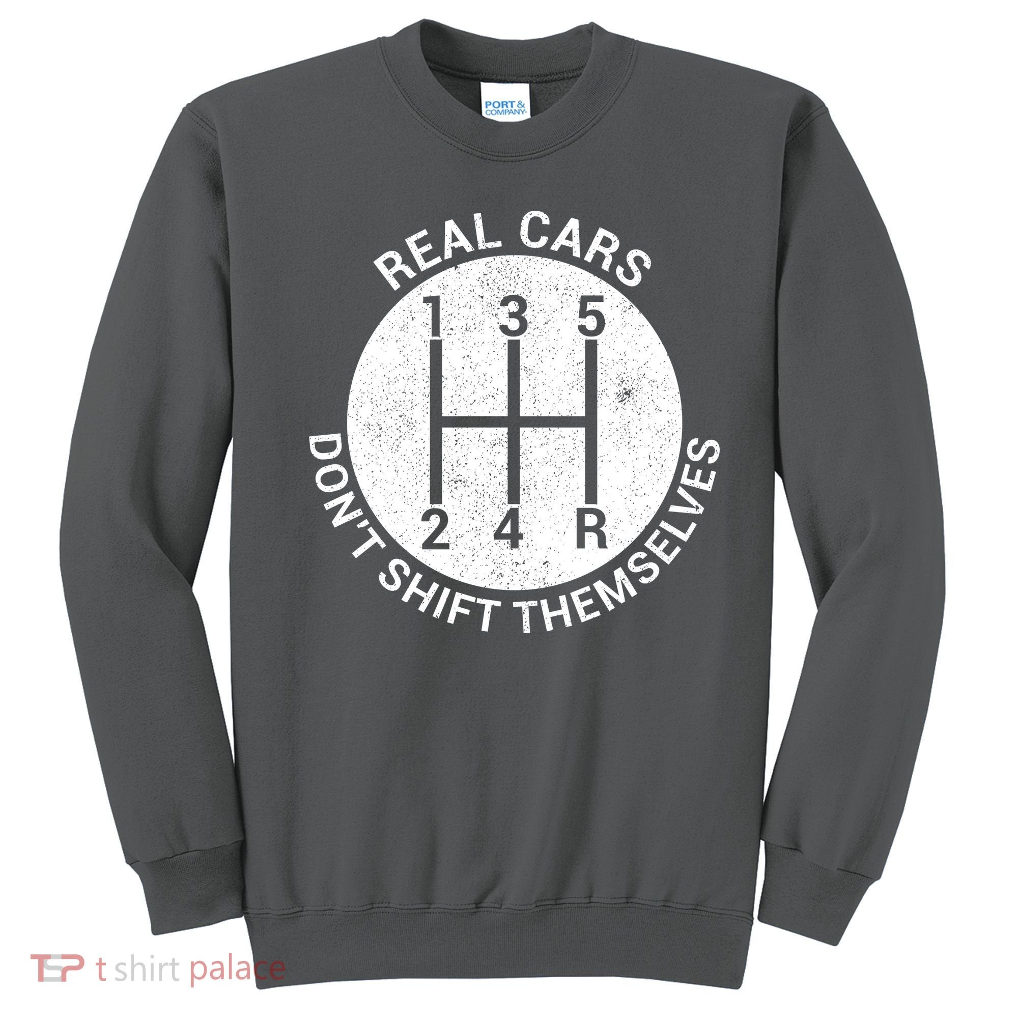 Funny Car Stick Shift Sweatshirt