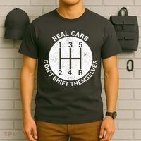 Funny Car Stick Shift T-Shirt thumb 6