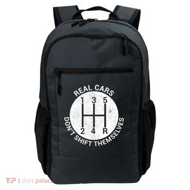 Funny Car Stick Shift Backpack