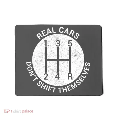 Funny Car Stick Shift Mousepad