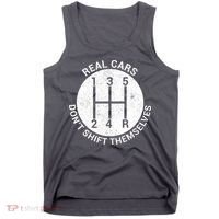 Funny Car Stick Shift Tank Top thumb 0