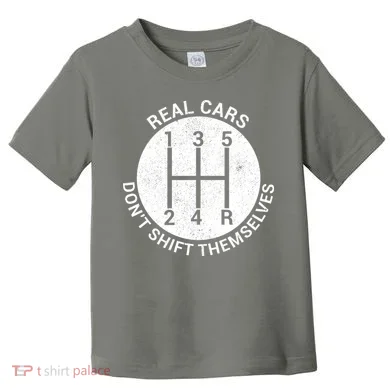 Funny Car Stick Shift Toddler T-Shirt