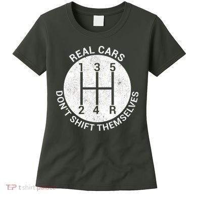 Funny Car Stick Shift Women's T-Shirt