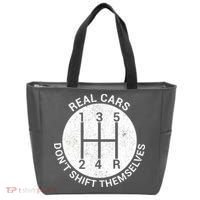 Funny Car Stick Shift Tote Bag thumb 0