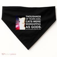 Funny Cat - Fluff You Fluffin Fluff USA-Made Doggie Bandana thumb 0
