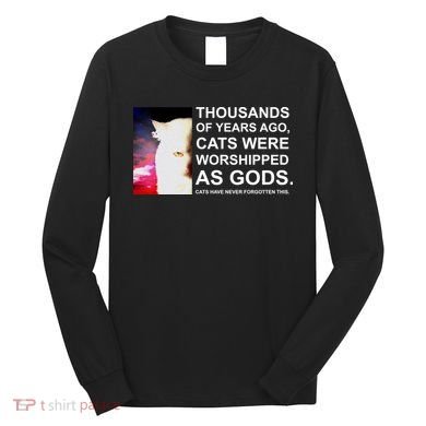 Funny Cat - Fluff You Fluffin Fluff Long Sleeve Shirt