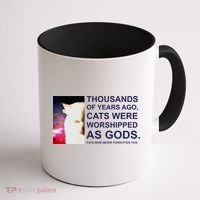 Funny Cat - Fluff You Fluffin Fluff Coffee Mug thumb 1