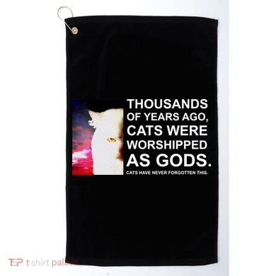 Funny Cat - Fluff You Fluffin Fluff Golf Towel