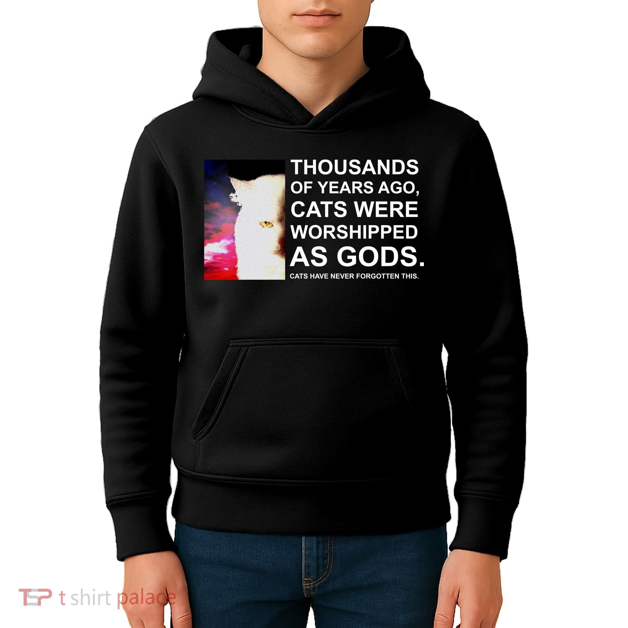 Funny Cat - Fluff You Fluffin Fluff Kids Hoodie