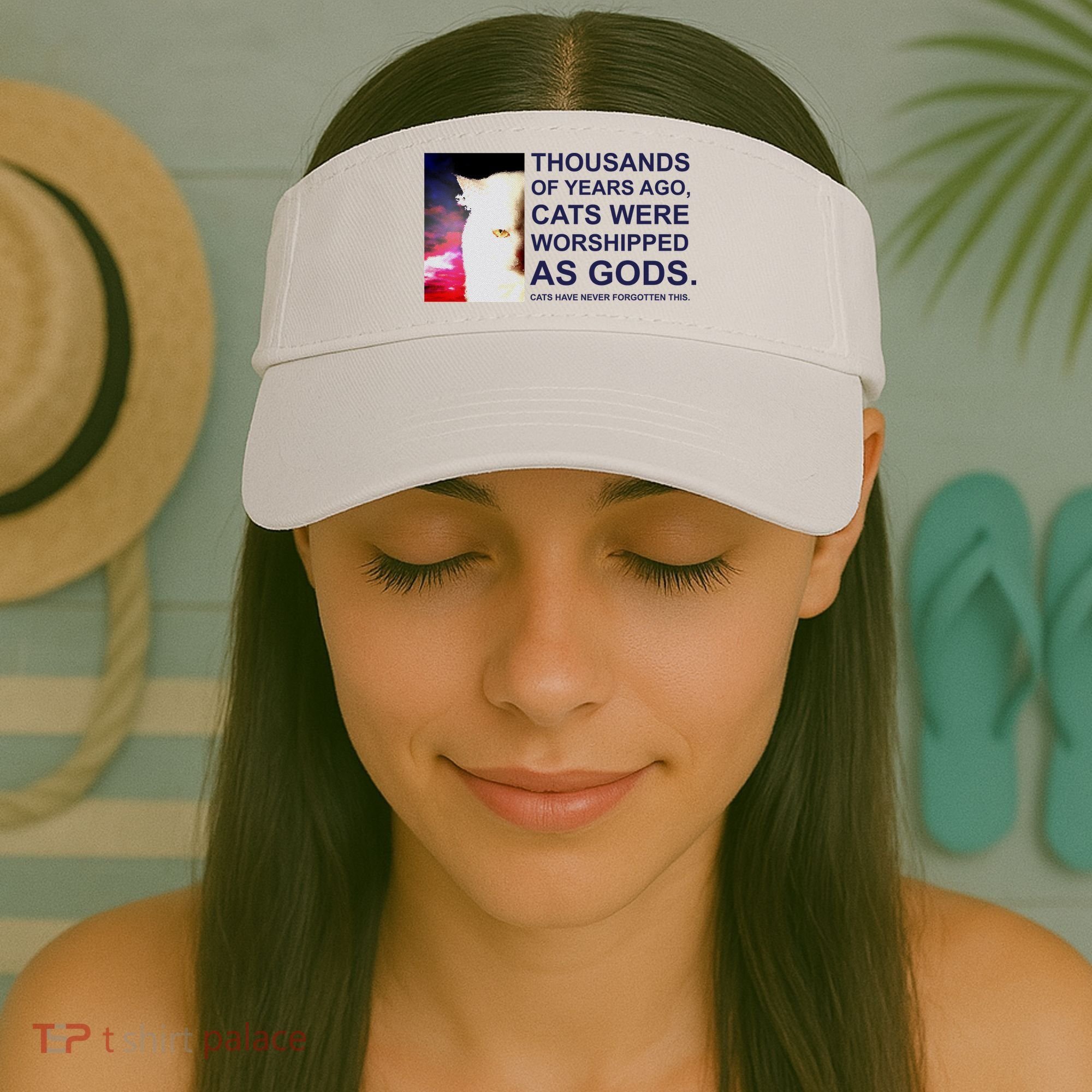 Funny Cat Visor