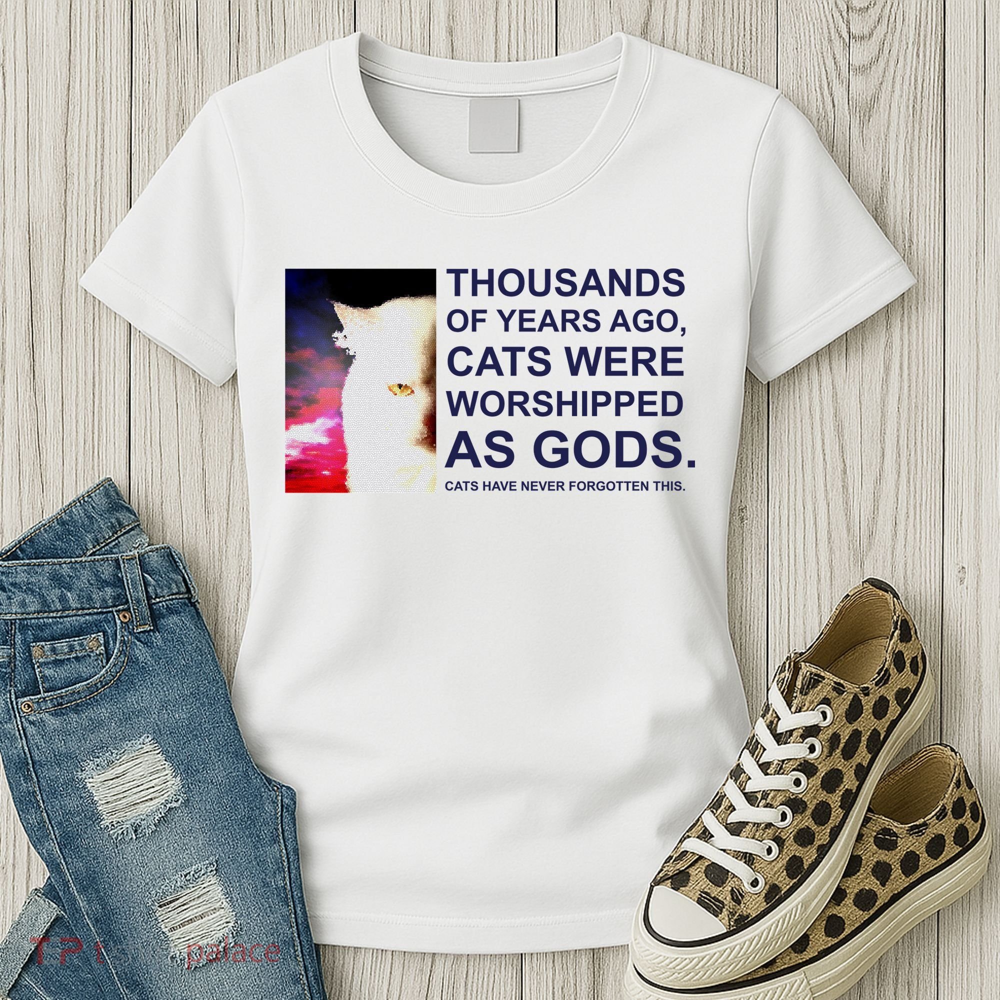 Funny Cat Women's T-Shirt