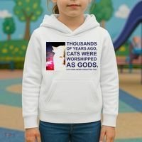 Funny Cat Kids Hoodie thumb 3
